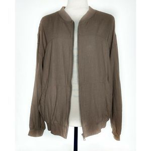 SELENE PARIS SPORT 100% Raw Silk Women Jacket Lrg